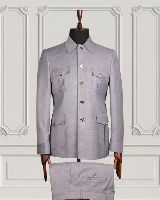 Classic 4 Pocket Safari Suit
